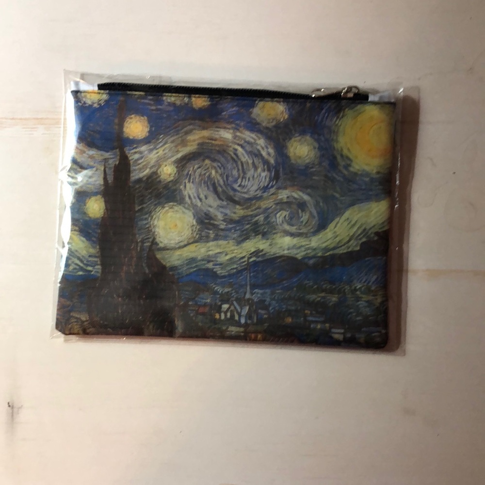 Vincent vango stary night pencil pouch!